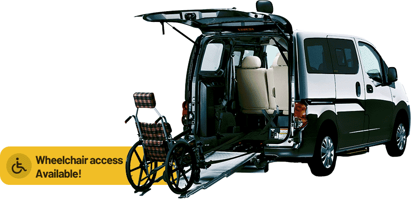 wheelchair accessible minicabs in Mitcham - Mitcham Airport Transfers